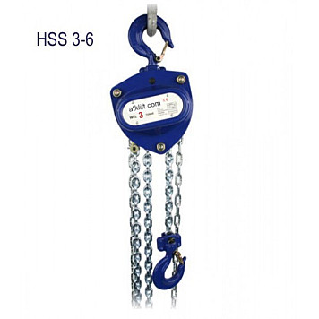 Таль цепная ручная ATK HSS 6 м 3000 кг