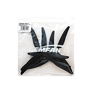 Пропеллеры нейлон GemFan 7035-3 армированные карбоном 2CW+2CCW (черный)-1