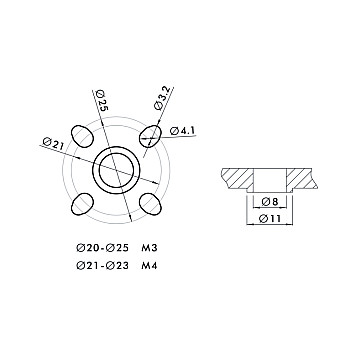 Пропеллеры складные карбоновые T-Motor FA 32.2x10,5 (CW+CCW)-5