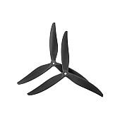 Пропеллеры GemFan 8060-3 армированный нейлон 1CCW+1CW (черный)