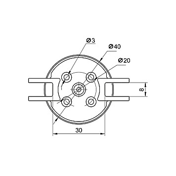 Лопасти складные карбоновые T-Motor TF 16x8-2