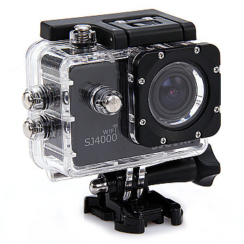 Экшн камера SJCam SJ4000 WiFi оригинал (черный)-1