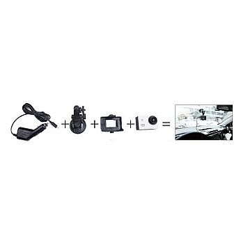 Экшн камера SJCam SJ4000 (синий)-7