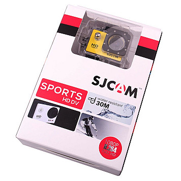Экшн камера SJCam SJ4000 (желтый)-7