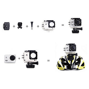Экшн камера SJCam SJ4000 (белый)-8