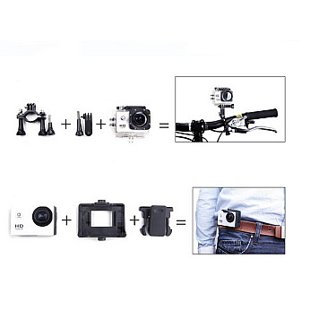 Экшн камера SJCam SJ4000 (белый)-9