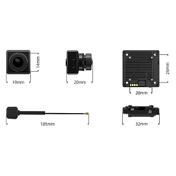 Видеосистема FPV Caddx Walksnail AVATAR HD Kit V2 (8G)-8