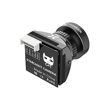 Камера FPV для дрона Foxeer Cat 3 Micro 1/3" 1200TVL M12 L2.1 (черный)-1