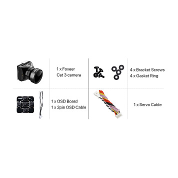 Камера FPV Foxeer Night Cat 3 Micro 1/3" 1200TVL M12 L2.1 (черный)-4