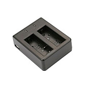 Зарядное устройство SJCam на два аккумулятора для камер SJ4000, SJ5000, M10