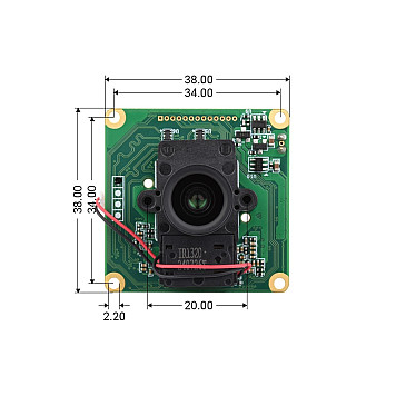 Камера Waveshare IMX462-127 2MP Starlight для Raspberry Pi, Jetson Nano-5