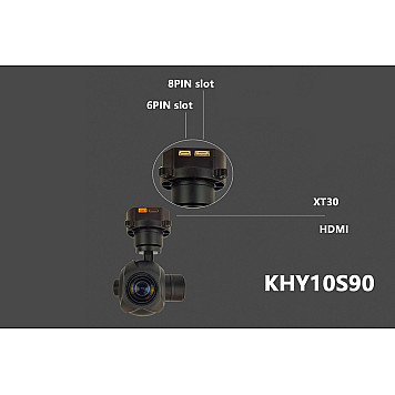 Камера с 3-осевым подвесом Topotek 10x 1080p 30FPS 1/2.8" HDMI/IP (KHY10S90)-7
