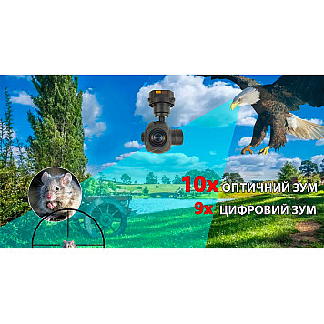 Камера с 3-осевым подвесом Topotek 10x 1080p 30FPS 1/2.8" HDMI/IP (KHY10S90)-8