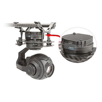 Камера с подвесом Tarot T10X-PRO с 10x зумом и 3-осевой стабилизацией (T10X-PRO)-4