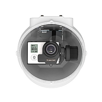 Подвес двухосевой VolantexRC 2DH3H для камер GoPro с защитным куполом-1