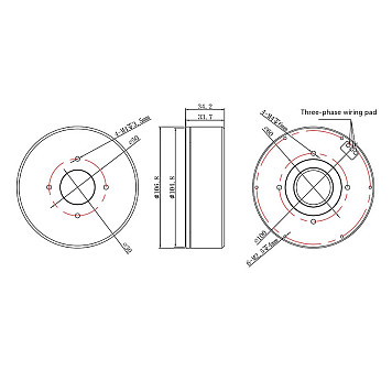 Мотор для подвесов T-Motor GL100 KV10-3