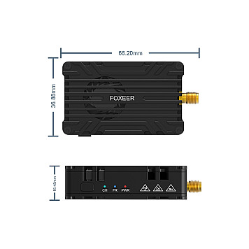 Видеопередатчик Foxeer Reaper Infinity 4.9-6.0GHz 80 каналов 10W-5