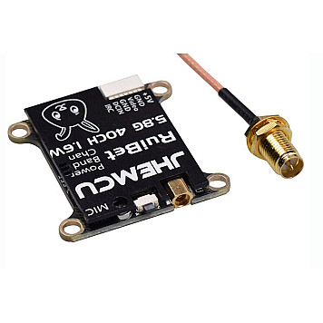 Видеопередатчик FPV JHEMCU Tran-3016W 5.8GHz 25-1600mW 40 каналов-3