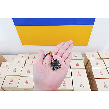 Видеопередатчик AKK New Era 5.8GHz Diversity 25-400mW 20x20мм-8
