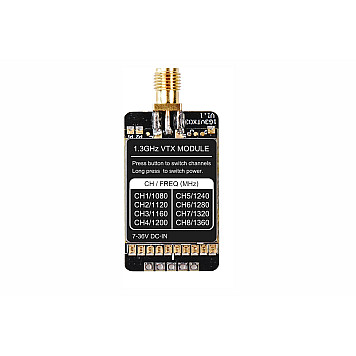 Видео передатчик Caddx VTX 1.3 ГГц с антенной-3