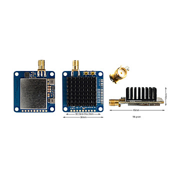 Видеопередатчик VTX-1G3TE V2 9CH 1.2-1.3GHz-1