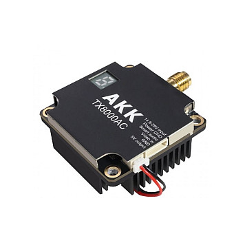 Видеопередатчик AKK TX8000 AC 4.9-6.0GHz 8W (96 каналов)-1