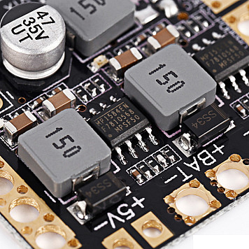 Плата распределения питания с BEC 5V, 12V и LC фильтром-5