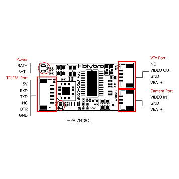 Модуль OSD HolyBro Micro OSD V2.0-6