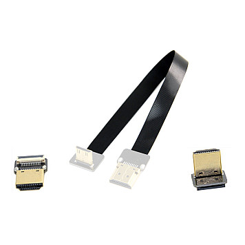 Шлейф 15см HDMI - HDMI 90