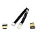 Шлейф 15см HDMI - HDMI 90