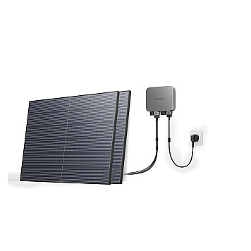 Комплект EcoFlow PowerStream – микроинвертор 800W + солнечные панели 2х400