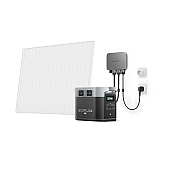 Комплект EcoFlow PowerStream – микроинвертор 600W и зарядная станция Delta Max