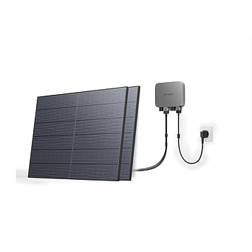 Комплект EcoFlow PowerStream – микроинвертор 600W и солнечные панели 2х400-1