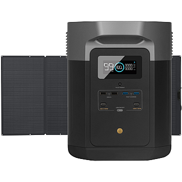 Комплект EcoFlow DELTA Max (2000) + 400W Solar Panel