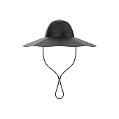 Солнечная шляпа EcoFlow Power Hat 12 Вт - Черная L-XL