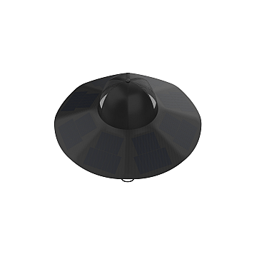 Солнечная шляпа EcoFlow Solar Hat 12 Вт - Черная-8