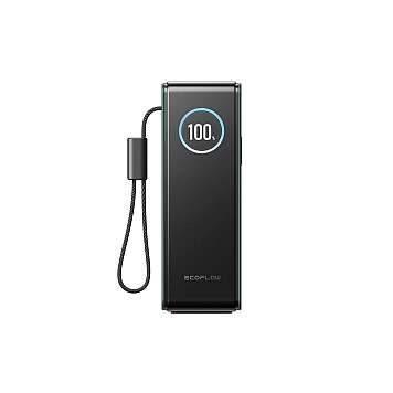 Павербанк EcoFlow RAPID Power Bank с кабелями 25000mAh зеленый-1
