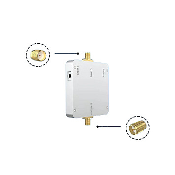 Усилитель сигнала 2.4G + 5.8GHz ACASOM 1 вход - 1 выход 4W
