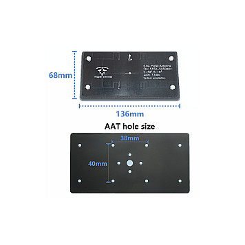 Антенна 5.5GHz Maple патч 17dB RP-SMA-2