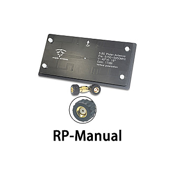 Антенна 5.5GHz Maple патч 17dB RP-SMA