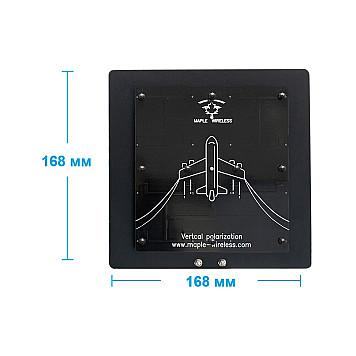 Антенна 5.5GHz Maple патч 21dB SMA-2