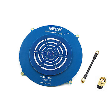 Антенна 5.8GHz GEPRC Triple Feed Patch Array 14dBi (SMA)