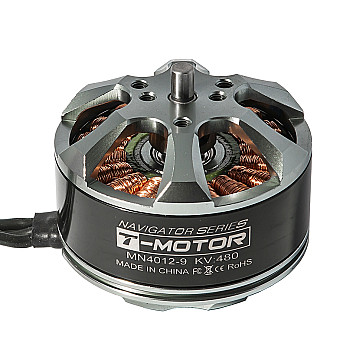 Мотор T-Motor MN4012-9 KV480 4-8S 870W для коптеров