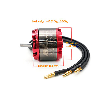 Мотор Maytech 5055 580KV 1776W 12S для самолетов-7