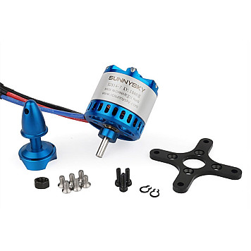Мотор для самолетов SunnySky X2814 V3 KV1200 3-4S-3