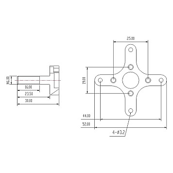 Мотор QX Motor QAA2814 600KV для авиамоделей и мультикоптеров-5