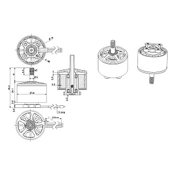 Мотор BrotherHobby Avenger 2816 810KV-2