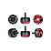 Мотор Tarot MT2205-II 2300KV 3-4S B CCW (TL400H15)