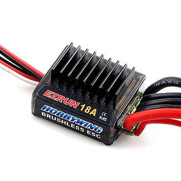 Бесколлекторная система HOBBYWING EZRUN COMBO A2 2030 5200KV 18A для автомоделей-1