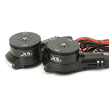 Комбо мотор Hobbywing Xrotor X6 PLUS с регулятором без пропеллера (CCW)-2